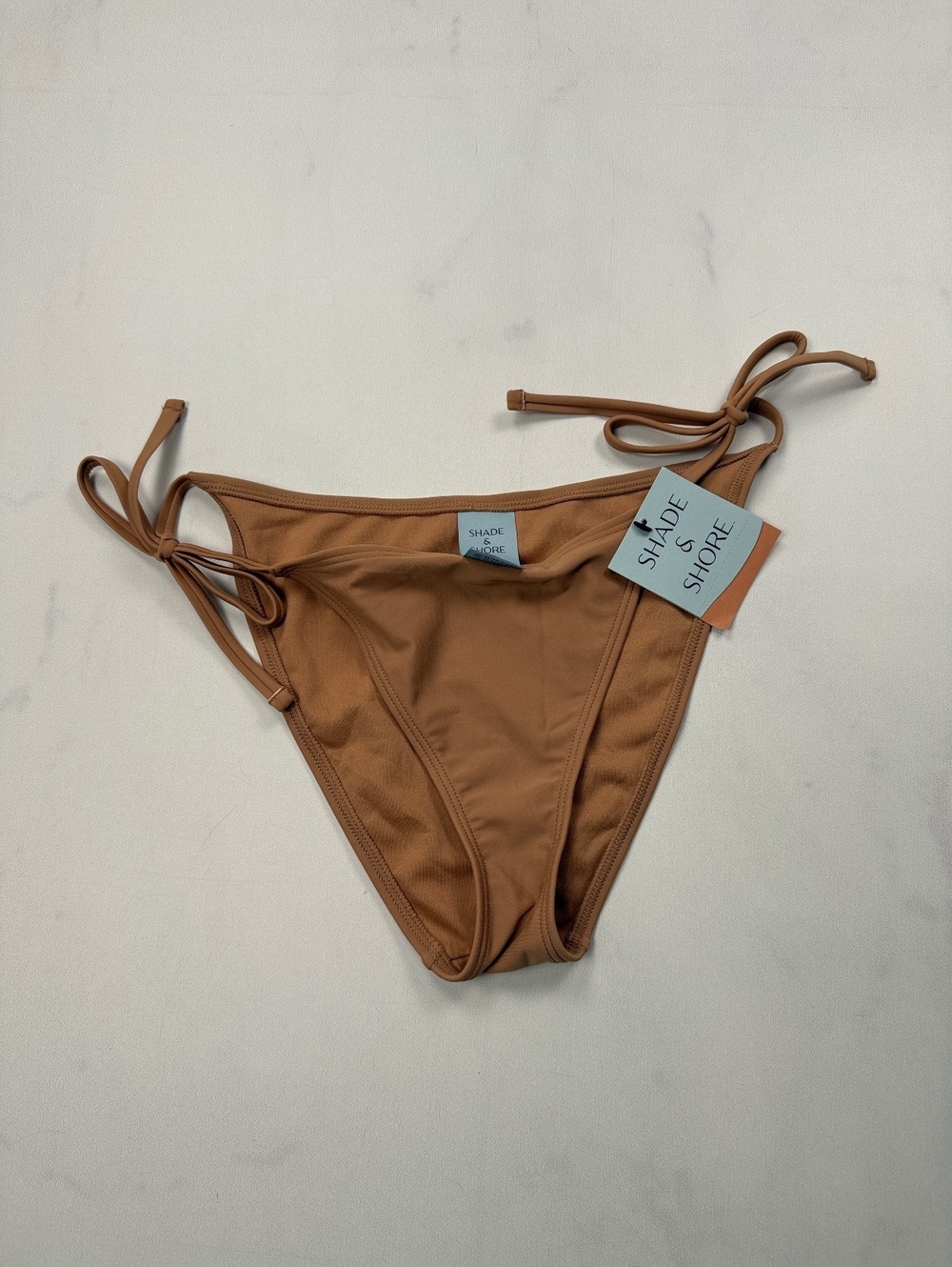 Shade & Shore Swim Bottom Brown Modern Resort - Womens S